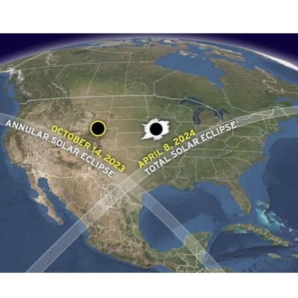 2 Sets REAL Rainbow Symphony Solar Eclipse Viewing Glasses ISO CE Made In USA - Picture 4 of 12